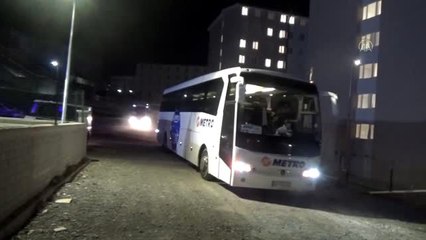 İspanya'dan getirilen 93 Türk vatandaşı Tokat'ta yurda yerleştirildi