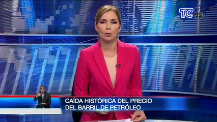 Caída histórica del precio del barril de petróleo