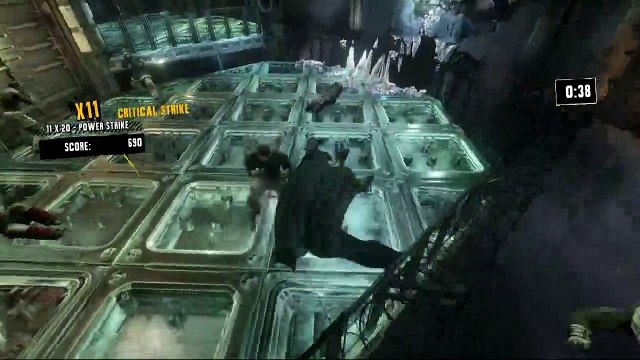 Batman: Arkham Asylum - Batman Challenge Maps - Extreme Combat