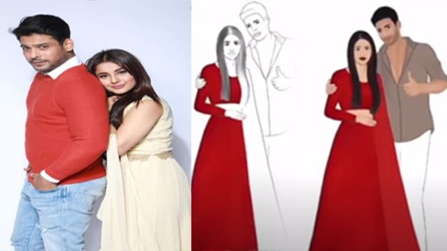 Shehnaz Siddharth के गाने Bhula Dunga को SidNaaz fan ने दिया ये खूबसूरत GIFT | FilmiBeat