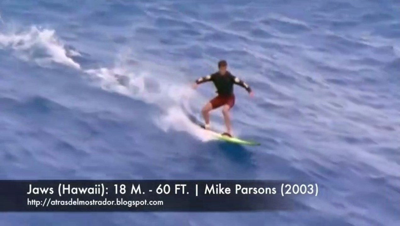 Surfing Extremo  con  Olas Gigantes