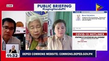 DepEd: Learning process ng mga mag-aaral, magpapatuloy pa rin kahit sa loob ng kanilang tahanan