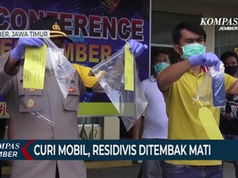 Kabur Bawa Mobil Curian, Residivis Ditembak Mati
