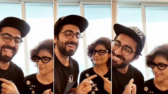 Ayushmann Khurrana Plays FUN Game With Wife Tahira