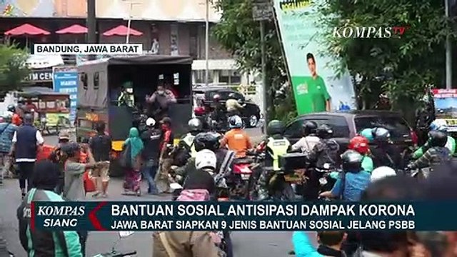 Pemprob Jabar Berikan 9 Jenis Bansos saat PSBB, Apa Saja?