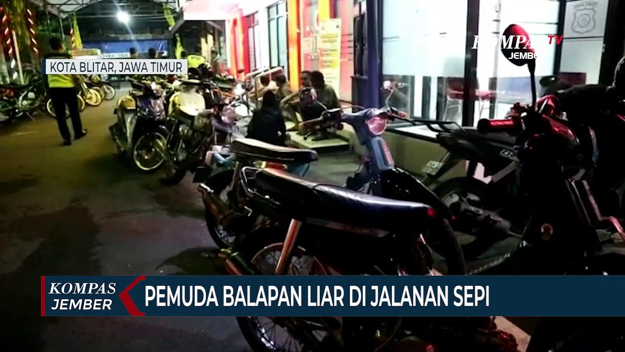 Polisi Tangkap Pemuda Balapan Liar Di Jalanan Sepi
