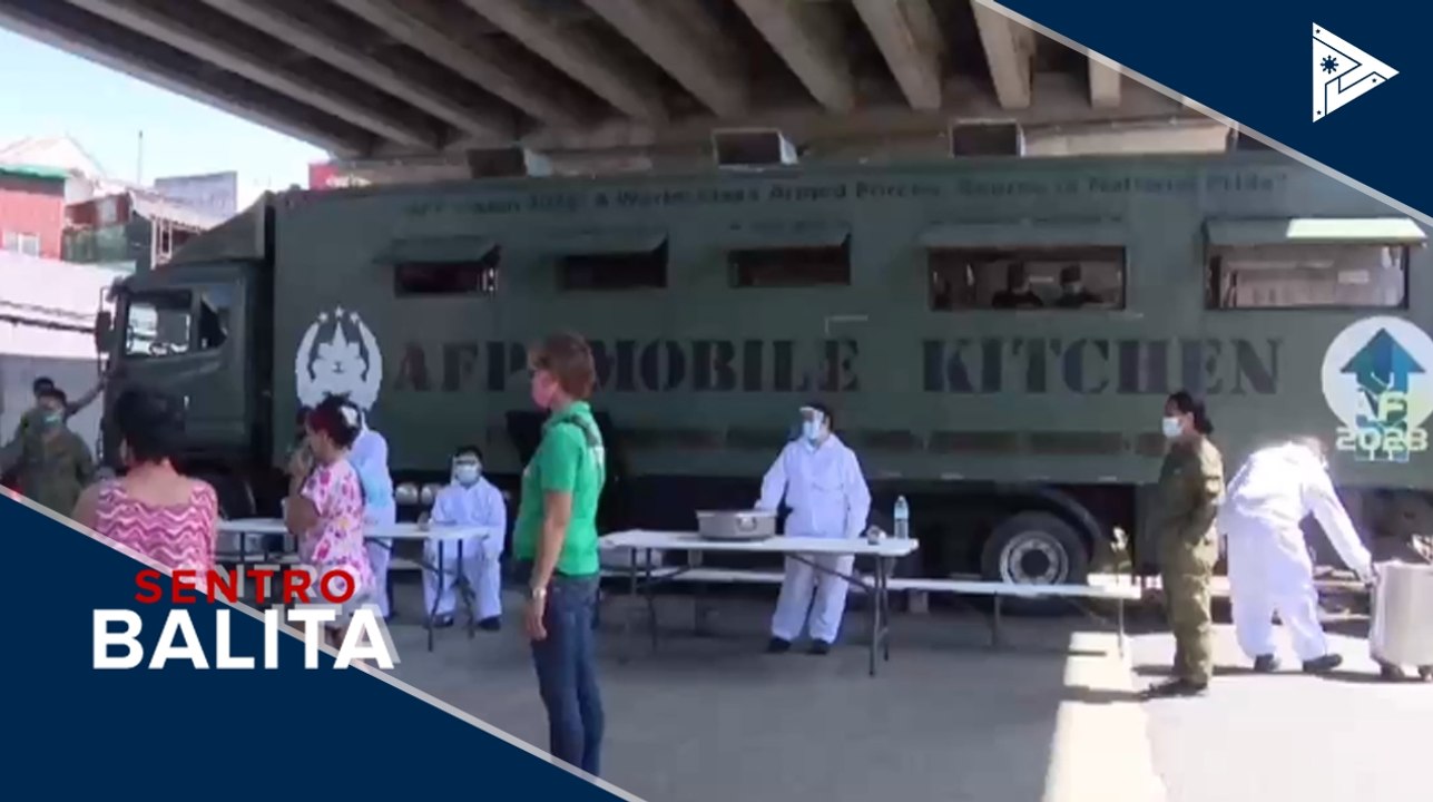 AFP mobile kitchen, patuloy sa pagbibigay ng pagkain sa mga kapus-palad