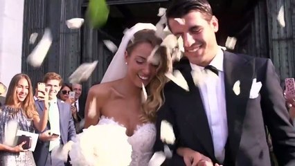 El precioso vídeo de la boda de Álvaro Morata y Alice Campello