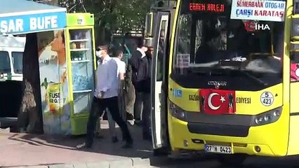Gaziantep'in cadde ve sokakları Koronavirüs'e rağmen insanlarla dolu