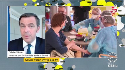 Traitement du coronavirus, masques, confinement, rentrée... Olivier Véran a fait le point sur franceinfo
