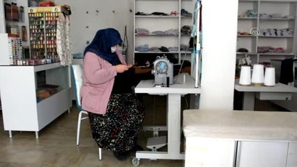 KOSGEB desteğiyle iş yeri açan kadın, destek paketiyle de "nefes aldı"