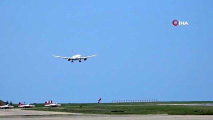 Trabzon Havalimanı pisti tadilata alınıyor