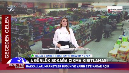 Kanal 7'de Sabah - 21 Nisan 2020