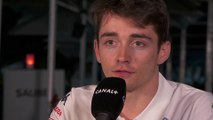 Charles Leclerc, première journée en F1 (2018)