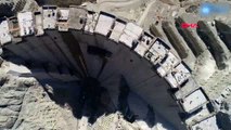 İSTANBUL Yusufeli Barajı'nın yapım aşamaları böyle görüntülendi