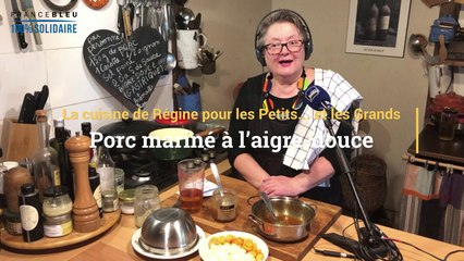 La recette du porc mariné à l'aigre-douce de Régine