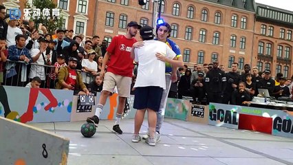 2018超精彩的街头足球对抗八强赛