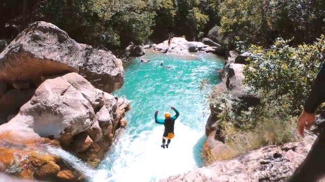 Activities | Canyoning in Nice | Riviera Bar Crawl Tours