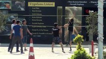 Florya’da yasağa rağmen voleybol oynayanlara ceza yağdı