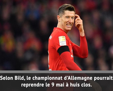 Coronavirus - Vers une reprise de la Bundesliga le 9 mai ?