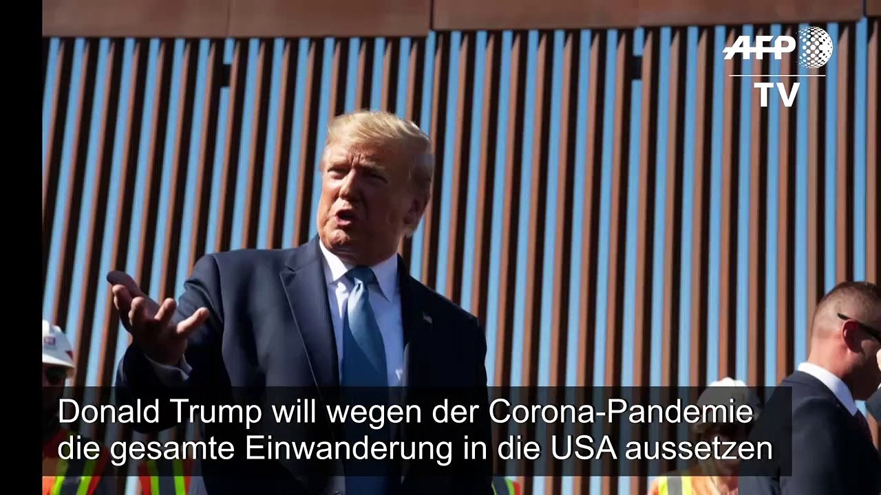 Trump setzt gesamte Einwanderung in die USA aus