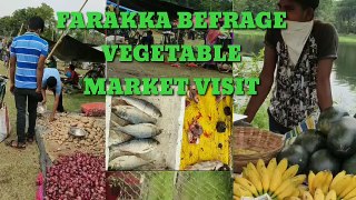 Farakka Barrage Market visit Lockdowntime l Traveling Farakka Barrage vegetables Market