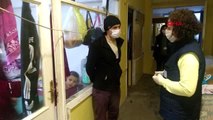 KOCAELİ Depoda yaşayan aile, barınma merkezine yerleştirildi