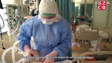 Corona ile insanüstü mücadele… İşte tarihi görüntüler...