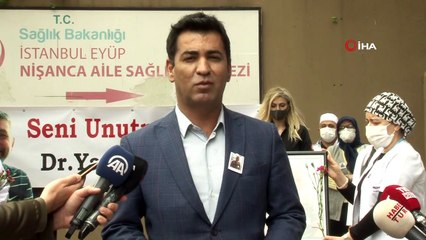 Korona virüsten vefat eden Dr. Yavuz Kalaycı görev yaptığı yerde anıldı