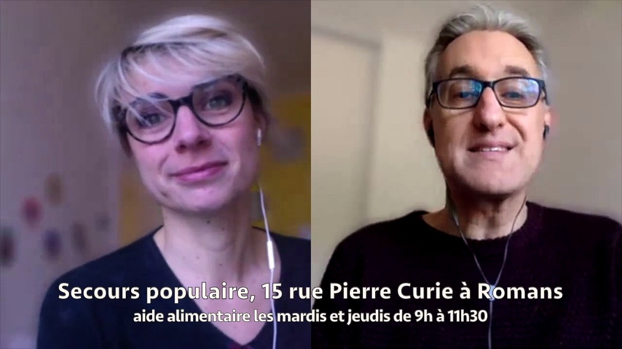 La minute solidaire : accueil des enfants de soignants, Secours populaire et livraison de repas