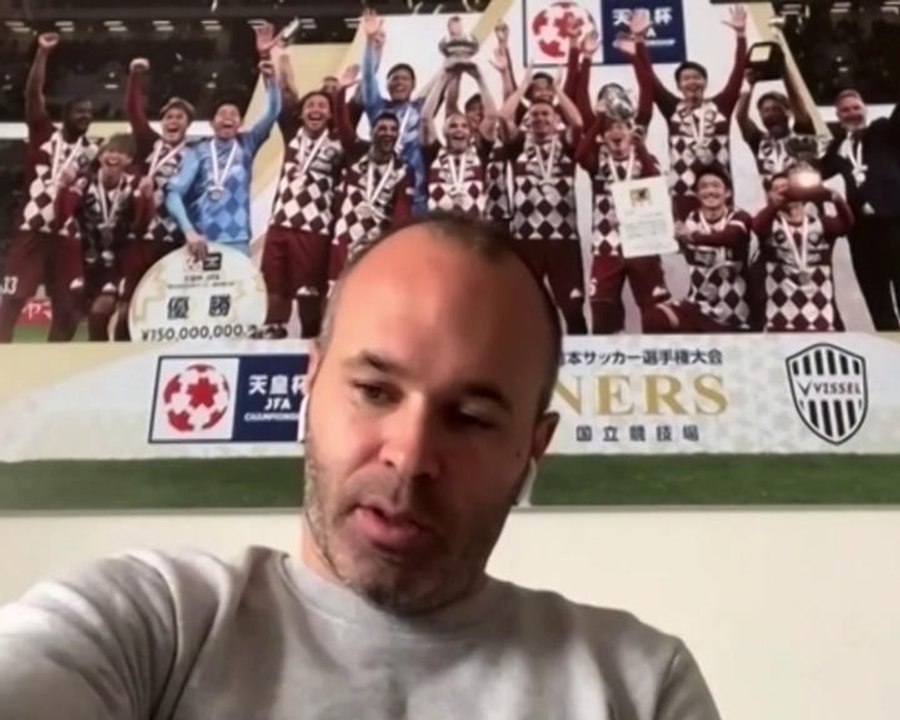 Vissel Kobe - Iniesta: ''J’aimerais devenir entraîneur''