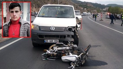 Sokağa çıkması yasak olan 19 yaşındaki gencin yeni motosikletiyle çıktığı ilk tur, sonu oldu