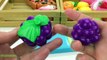Fun Learning Names of Fruit and Vegetables Velcro Cutting Food Toys Education videos