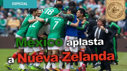 México aplasta a Nueva Zelanda con una gran actuación de Oribe