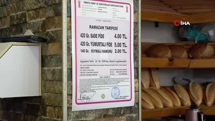 Samsun'da Ramazan pidesi fiyatları belli oldu