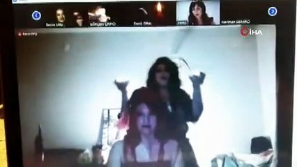 Korona nedeniyle online kına gecesi düzenlediler