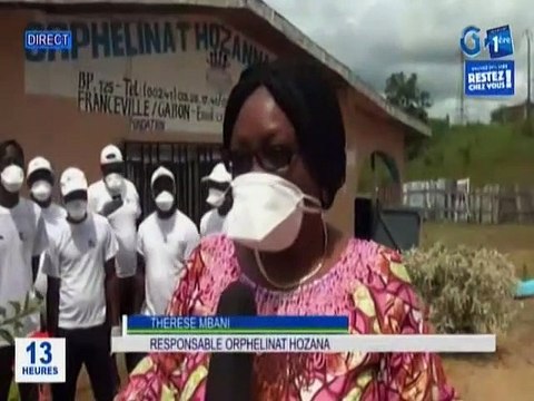 RTG / Fondation Horizons nouveaux - Remise de produits de première nécessité aux personnes démunies de Francheville