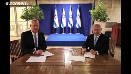 Συμφωνία Νετανιάχου - Γκαντζ για σχηματισμό κυβέρνησης