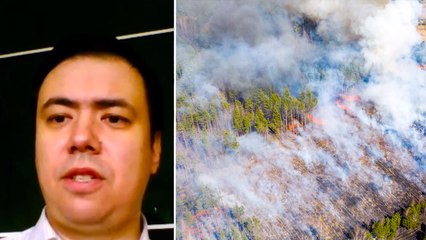 Incendie ravageur à Tchernobyl : Greenpeace tire la sonnette d’alarme