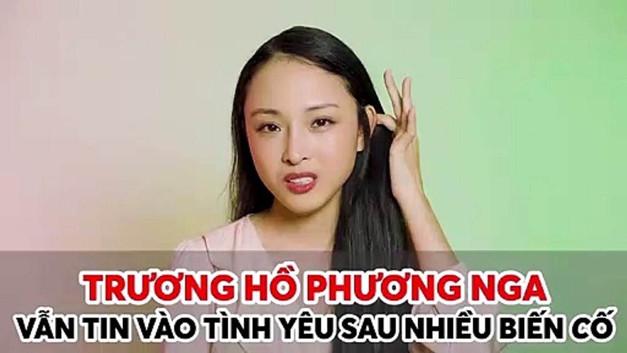 Trương Hồ Phương Nga lạc quan sau biến cố