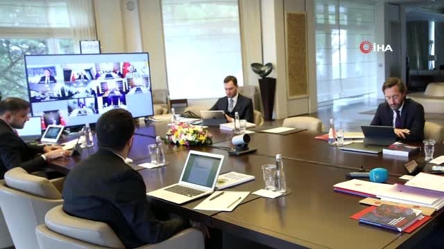 AK Parti MYK, Cumhurbaşkanı Erdoğan başkanlığında toplandı