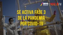 Se activa Fase 3 de la pandemia por Covid-19