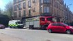 Watch as emergency services battle Edinburgh flat fire