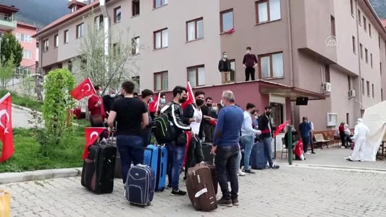 Suudi Arabistan'dan getirilen 168 kişi yurda yerleştirildi