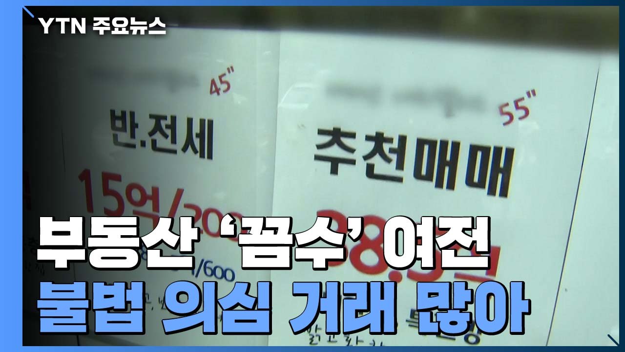 '편법증여·집값 담합' 수상한 부동산 거래 무더기 적발 / YTN