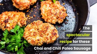 Chai and Chili Paleo Sausage For Breakfast - keto recipe - sausage breakfast casserole
