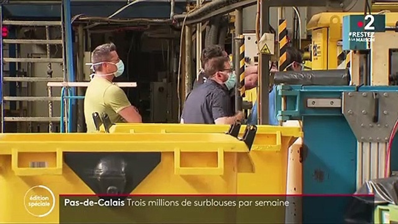 Pas-de-Calais : de la fabrication de sacs poubelles à celle de surblouses