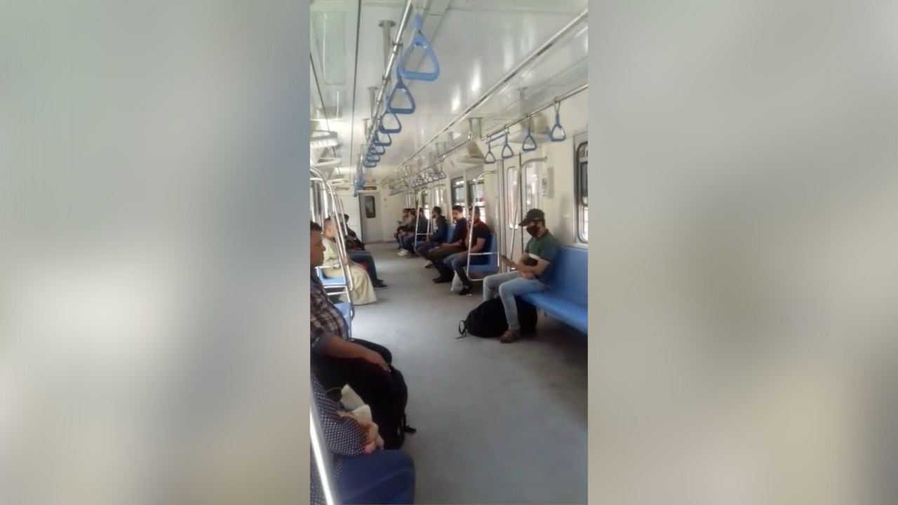 هدوء في محطات المترو صباح اليوم