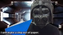 【StayHome with Vader】ORIGAMI - Ship -
