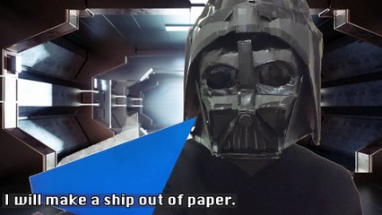【StayHome with Vader】ORIGAMI - Ship -